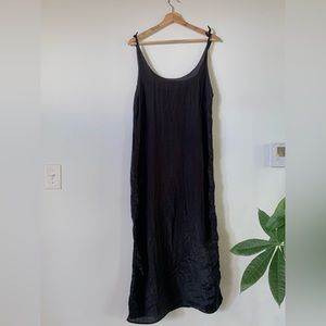 Amomento Black Slip Dress